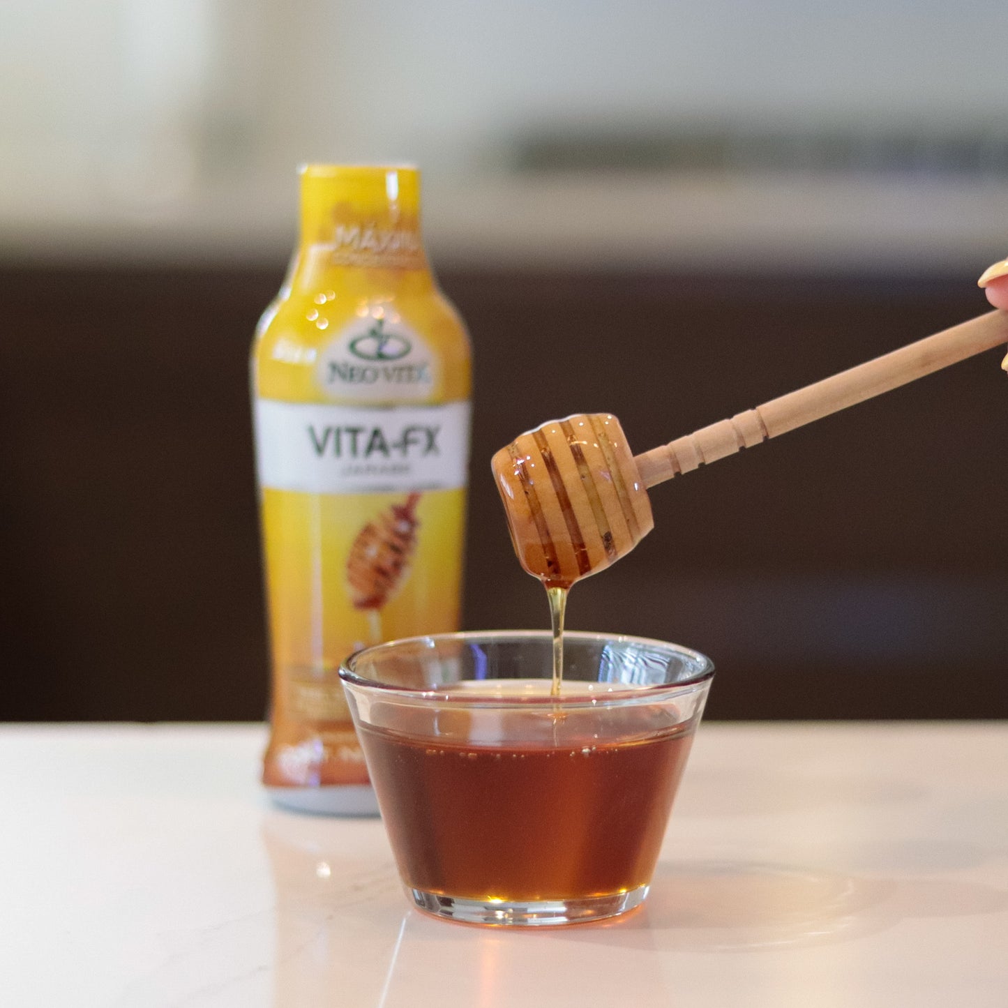 Vita Flux De Neovita - Miel Con Limón, Gordolobo Y Orégano.