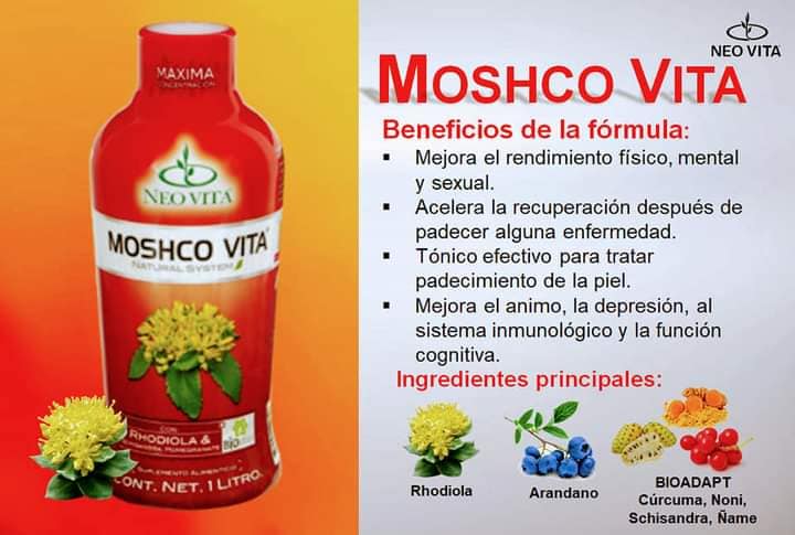 MoschoVita De Neovita (Jugo vitamínico Ruso)