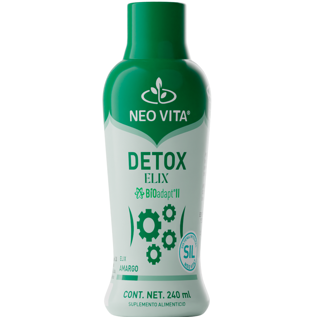 Detox Elix de Neovita - Concentrado adaptógeno desintoxicante