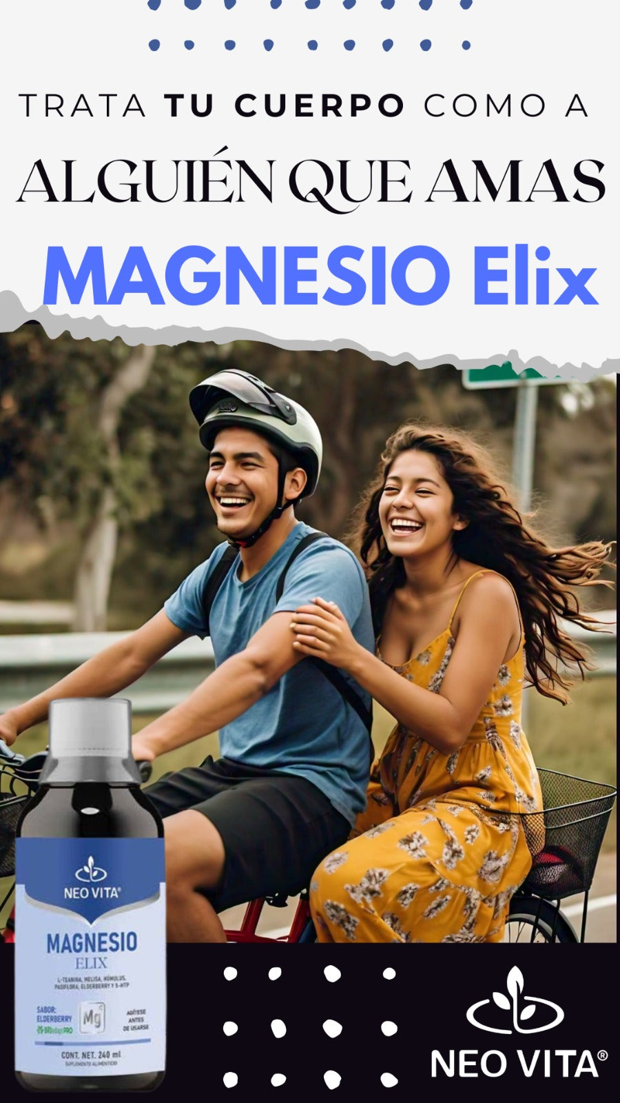Magnesio Elix de Neovita (Salud del sueño y antiestrés)